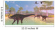 Herd Spinophorosaurus Dinosaurs Drinking Wall Decal