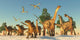 Tenontosaurus and Argentinosaurus Dinosaurs Wall Decal