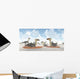 Colony Nesting Female Phorusrhacos Wall Decal