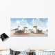 Colony Nesting Female Phorusrhacos Wall Decal