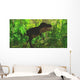 Thick Jungle Foliage Hides Wall Decal