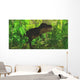 Thick Jungle Foliage Hides Wall Decal