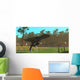 Bistahieversor Splashes through Swampy Wall Decal