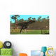 Bistahieversor Splashes through Swampy Wall Decal