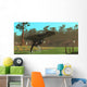 Bistahieversor Splashes through Swampy Wall Decal