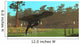 Bistahieversor Splashes through Swampy Wall Decal