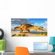 Euoplocephalus Dinosaurs Munch Melons Wall Decal