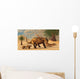 Sauropelta Mother Leads Her Wall Decal