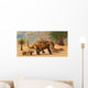 Sauropelta Mother Leads Her Wall Decal