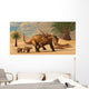 Sauropelta Mother Leads Her Wall Decal
