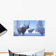 Woolly Rhino Males during Wall Decal