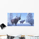 Woolly Rhino Males during Wall Decal
