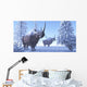 Woolly Rhino Males during Wall Decal