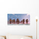 Herd Columbian Mammoths Migrate Wall Decal