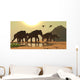 Jabiru Birds Fly past Wall Decal