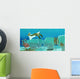 Anomalocaris Sneaks up Trilobite Wall Decal