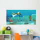 Anomalocaris Sneaks up Trilobite Wall Decal