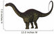 Apatosaurus Dinosaur Wall Decal Design 2