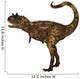 Carnotaurus Dinosaur Wall Decal Design 3