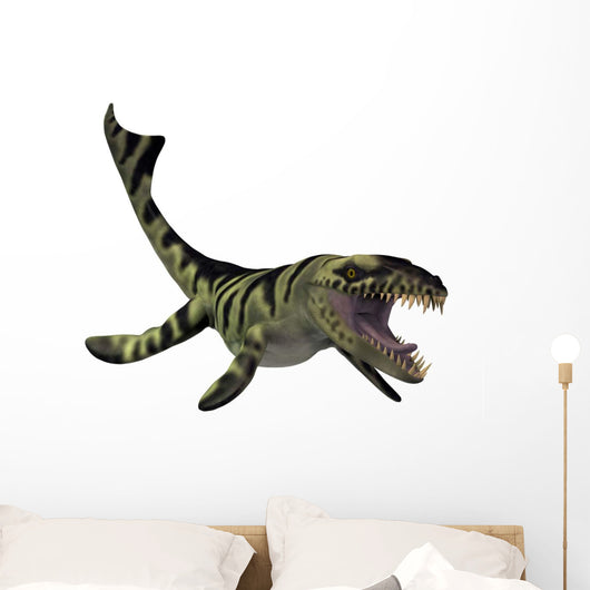 Dakosaurus White Wall Decal