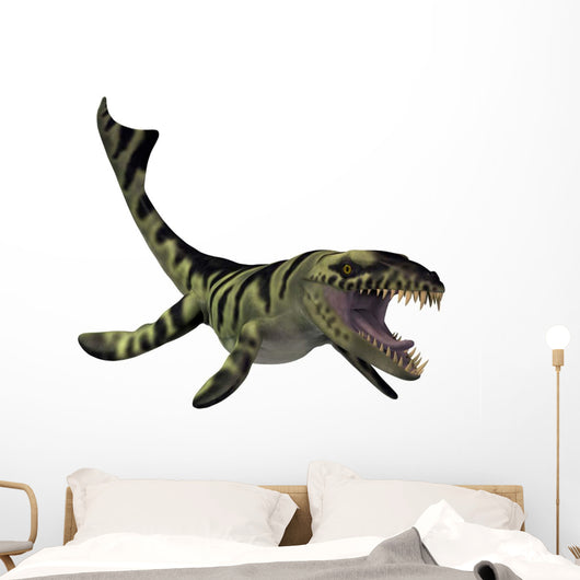 Dakosaurus White Wall Decal