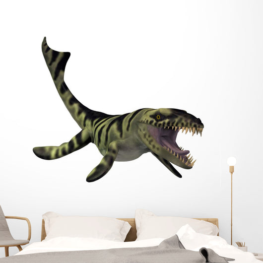 Dakosaurus White Wall Decal