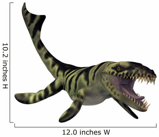 Dakosaurus White Wall Decal