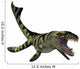 Dakosaurus White Wall Decal