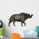 Brontotherium Is Rhinoceros-like Mammal Wall Decal