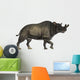Brontotherium Is Rhinoceros-like Mammal Wall Decal