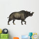Brontotherium Is Rhinoceros-like Mammal Wall Decal