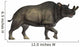 Brontotherium Is Rhinoceros-like Mammal Wall Decal