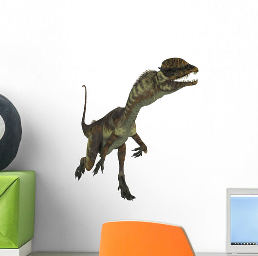 Dilophosaurus Dinosaur Wall Decal Design 2
