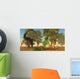 Confrontation between Apatosaurus and Wall Decal