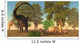Confrontation between Apatosaurus and Wall Decal