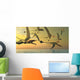 Flock Eudimorphodon Flying Reptiles Wall Decal