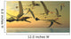 Flock Eudimorphodon Flying Reptiles Wall Decal