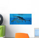 Shonisaurus Hunting Cymbospondylus Triassic Wall Decal