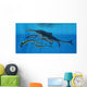 Shonisaurus Hunting Cymbospondylus Triassic Wall Decal