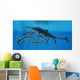 Shonisaurus Hunting Cymbospondylus Triassic Wall Decal