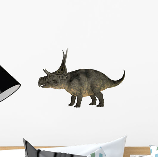 Diabloceratops Dinosaur Wall Decal Design 2