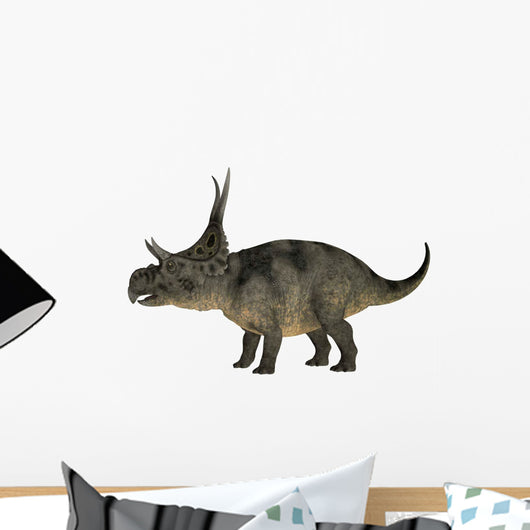 Diabloceratops Dinosaur Wall Decal Design 2