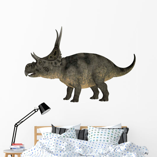 Diabloceratops Dinosaur Wall Decal Design 2