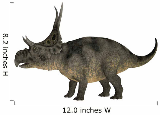 Diabloceratops Dinosaur Wall Decal Design 2