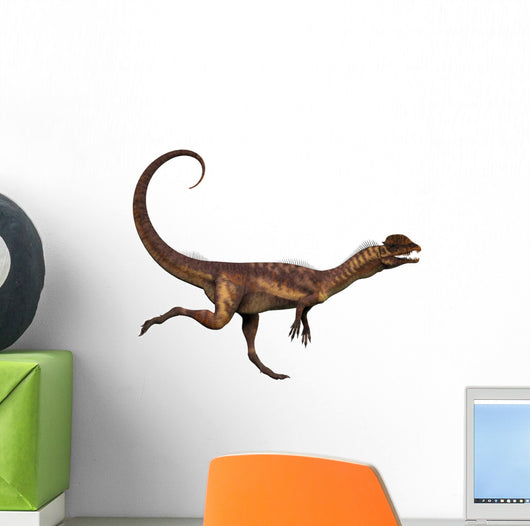 Dilophosaurus Dinosaur Wall Decal Design 1