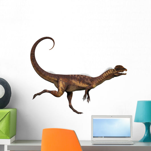 Dilophosaurus Dinosaur Wall Decal Design 1