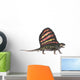 Dimetrodon Reptile from Permian Wall Decal