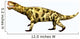 Inostrancevia Carnivorous Reptile from Wall Decal