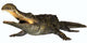Sarcosuchus Crocodyliform from Prehistoric Wall Decal Design 1
