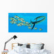 Elasmosaurus Hunts School Bocaccio Wall Decal